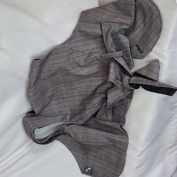 Gray Vest Maurices sz Small y2k 2005? - Picture 11 of 12